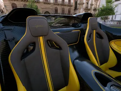 2024 Bugatti W16 Mistral 3D model