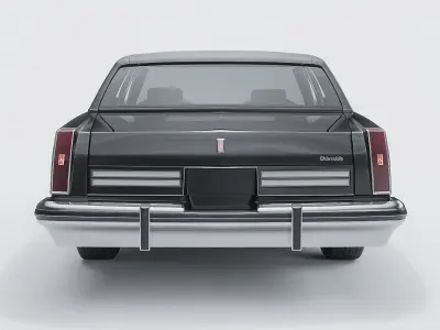 1981 Oldsmobile 98 Regency Sedan 3D model