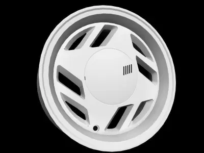 Fiat Uno SCR Wheel Free low-poly 3D model