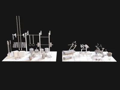 Crossfit Pack 3D model