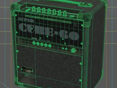 SuperCube 60 Guitar amplifier 3D model