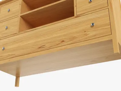 Chest of drawers 03 3D model