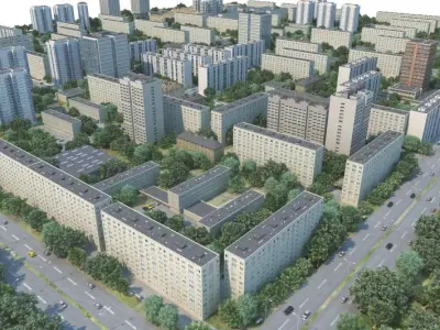 Archmodels vol 131 - City Parts Collection 3D model