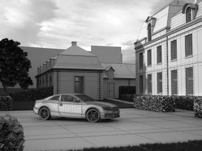 Archexteriors vol 12 - Audi A5 Coupe collection 3D model