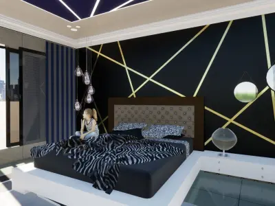 Apartments Interior Free 3D model