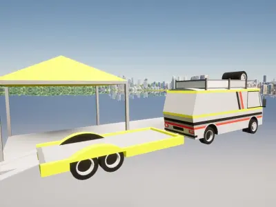 Audi assistance 3D model