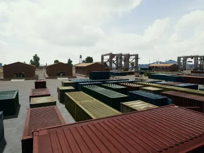 PUBG GEORGOPOOL 3D MODEL Low-poly 3D model