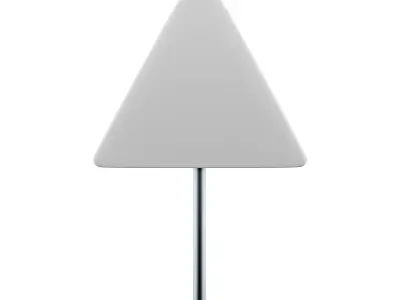  3d icon No Entry for Vehicular Traffic 3D model