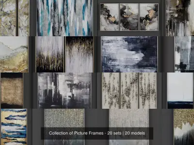 Collection of Picture Frames - 20 sets