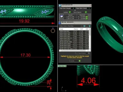 Jewelry Ring  3D print model