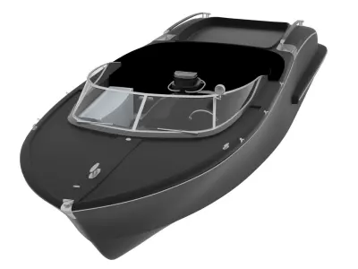 NEW YACHT Low-poly 3D model