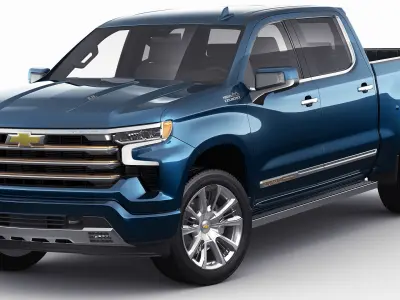 Pickup Silverado 2022 High Country  3D model