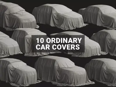 Ordinary Car Cover Collection 3D model