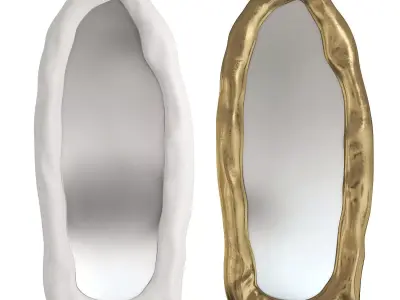 Mirror crumpled  Garikova 3D model
