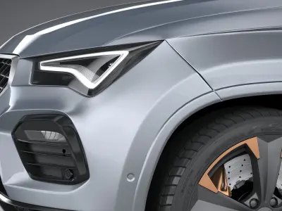 Seat Ateca Cupra 2021 3D model