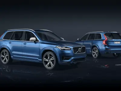 Volvo xc90 3D model
