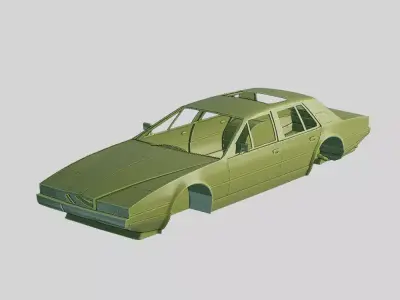 Aston Martin Lagonda 1985 Printable Body 3D print model