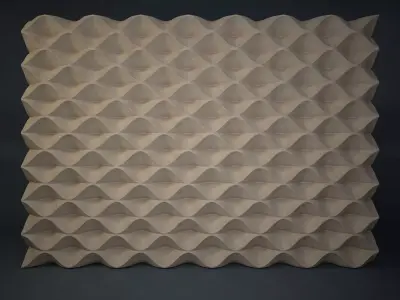 02 PARAMETIC PATTERN Low-poly 3D model