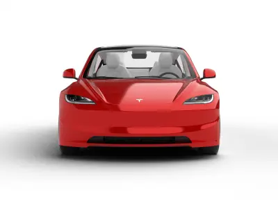 Tesla Model 3 2024 3d model 3D model