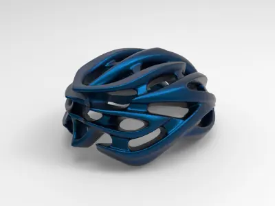 light weight bicycle helmet 3D model