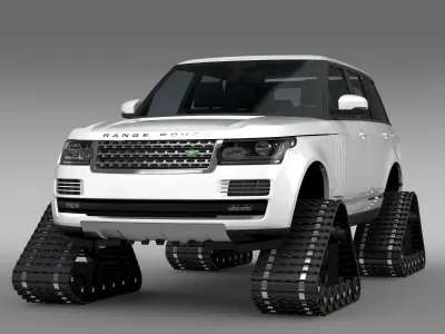 Range Rover Supercharged L405 Crawler 2016 3D model