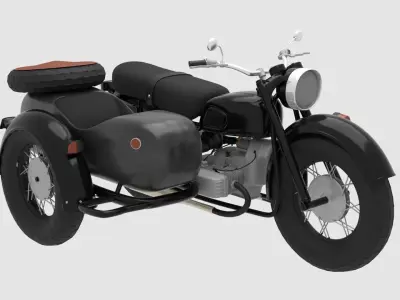 Motorcycle 3D model
