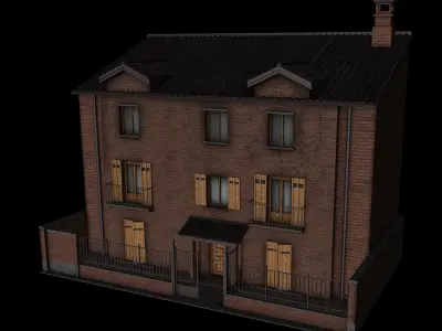 BF Home 03 Brick 3D model