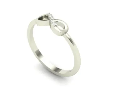 3D Fashion Ring Ready Printable Model 3D print model 3D print model