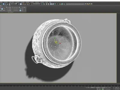 Ding Furnace Incense 3D model