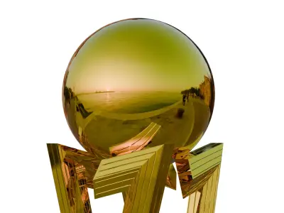 Ligue 1 McDonalds new trophy - France Ligue 1 new trophy 3D model