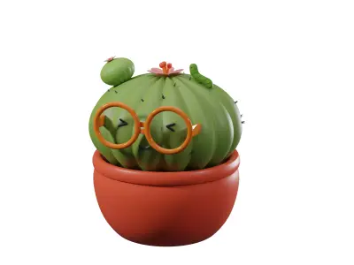 cactus 3D Model 3D model