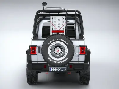 Generic Offroad Adventure Car 2022 3D model