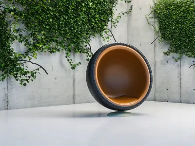 Luxury chair 3D model