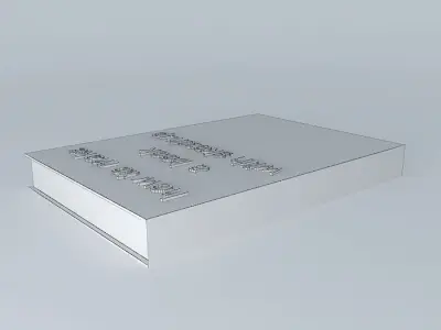 Book Free 3D model