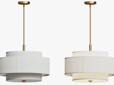 Perigold Safavieh Cambrie Pendant Lamp 3D model