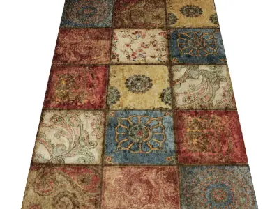 Rug Set 722 3D model