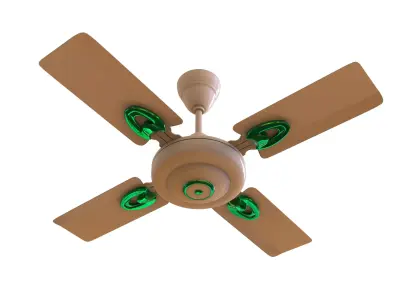 Ceiling Fan Low-poly 3D model