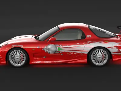 Mazda RX-7 3D model