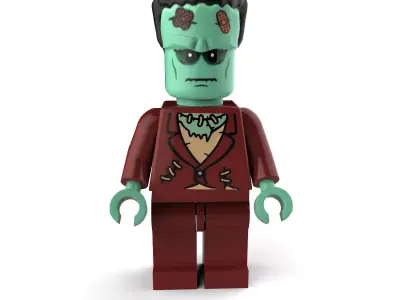 Frankenstein Lego 3D model