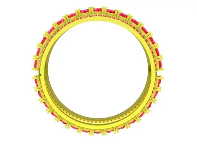 6272 Luxury Diamond Bangle  3D print model