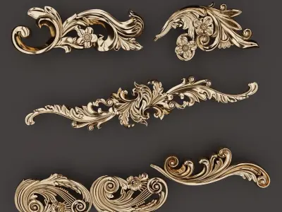 Trim Ornament 136 3D model