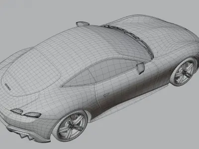 Ferrari Roma 2021 3D model