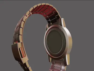 Wrist watch 3D model