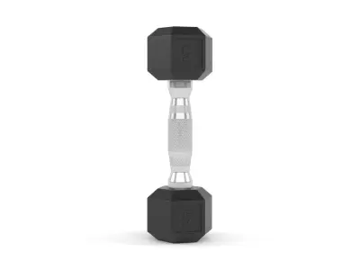 Rubber Dumbbell 3D model