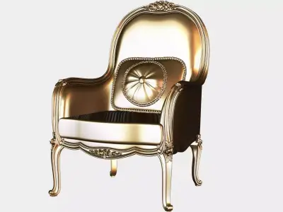 Carved sofa for cnc 13 3D model