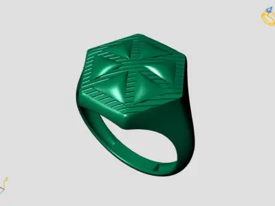 Women Plain Ring STL Models Womens Ring 3dmodels 3D print model 3D print model 36