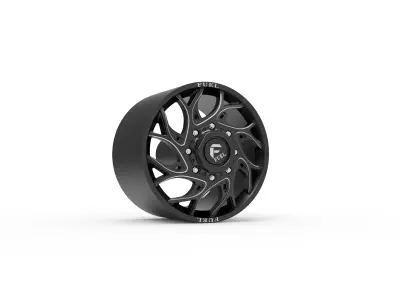 fuel off road FRONT RUNNER wheel 3d print model 3D print model