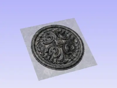 wood carving aa0002 3D model