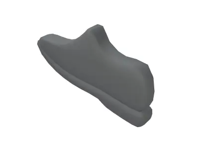 Shoe Symbol v1 001 Low-poly 3D model