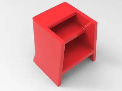 Oki Ladder Low-poly 3D model